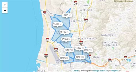 postal code san martin de porres